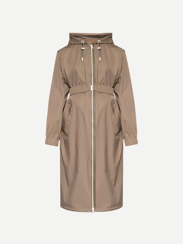 Belted waterproof jacket best sale