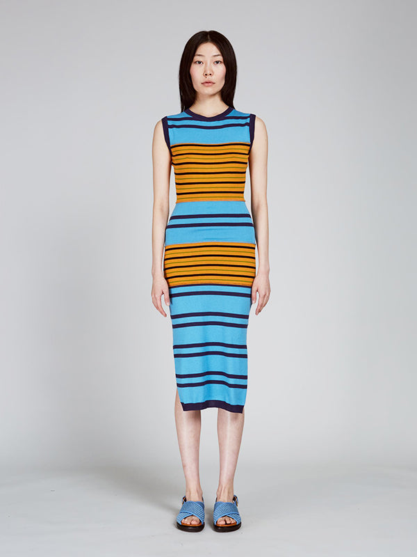 Marni | Stripe Knit Dress in Multi