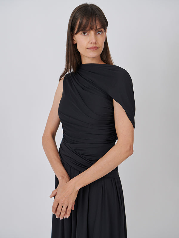 Delphi Dress in Black