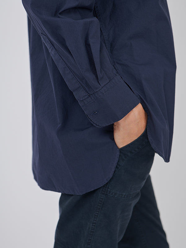 Nili Lotan Yorke Shirt in Deep Navy