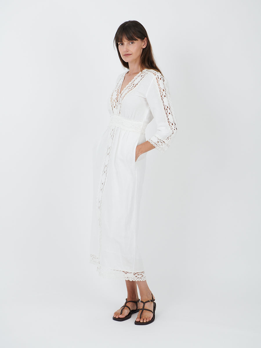 ISABEL MARANT | Veona Dress in White