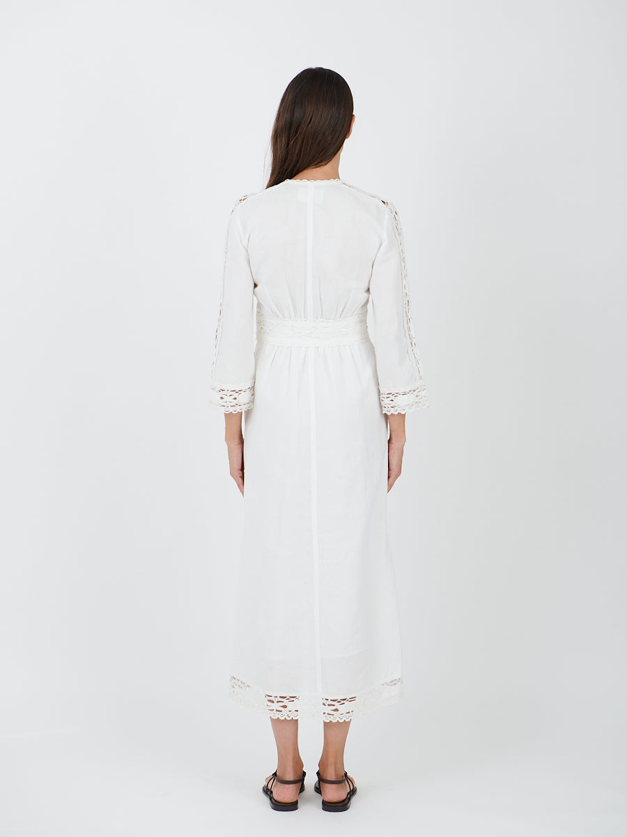 ISABEL MARANT | Veona Dress in White