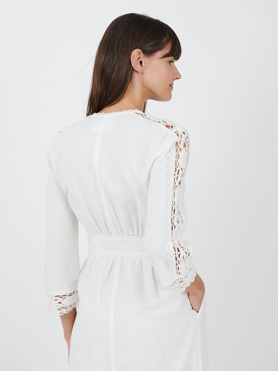 ISABEL MARANT | Veona Dress in White