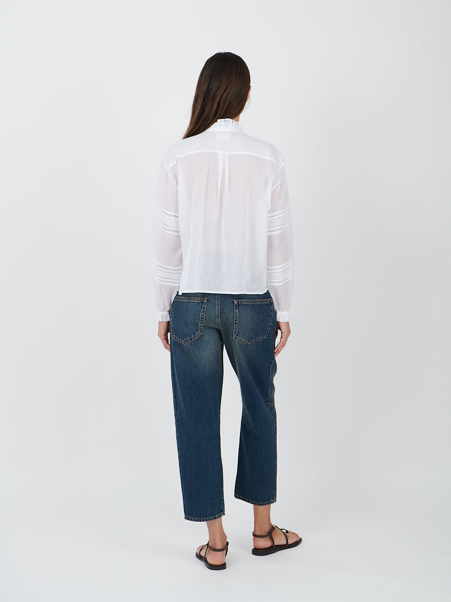 Valda Shirt in White