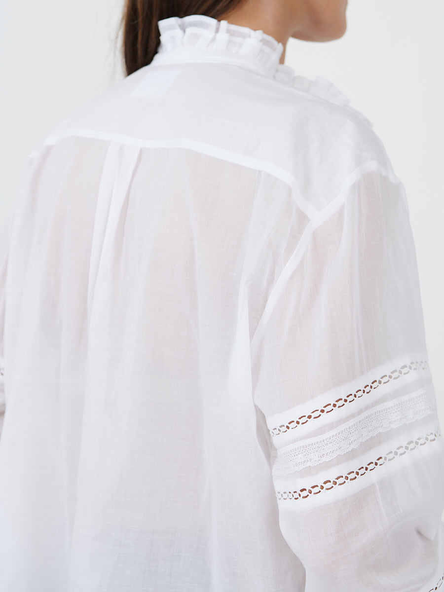 Valda Shirt in White