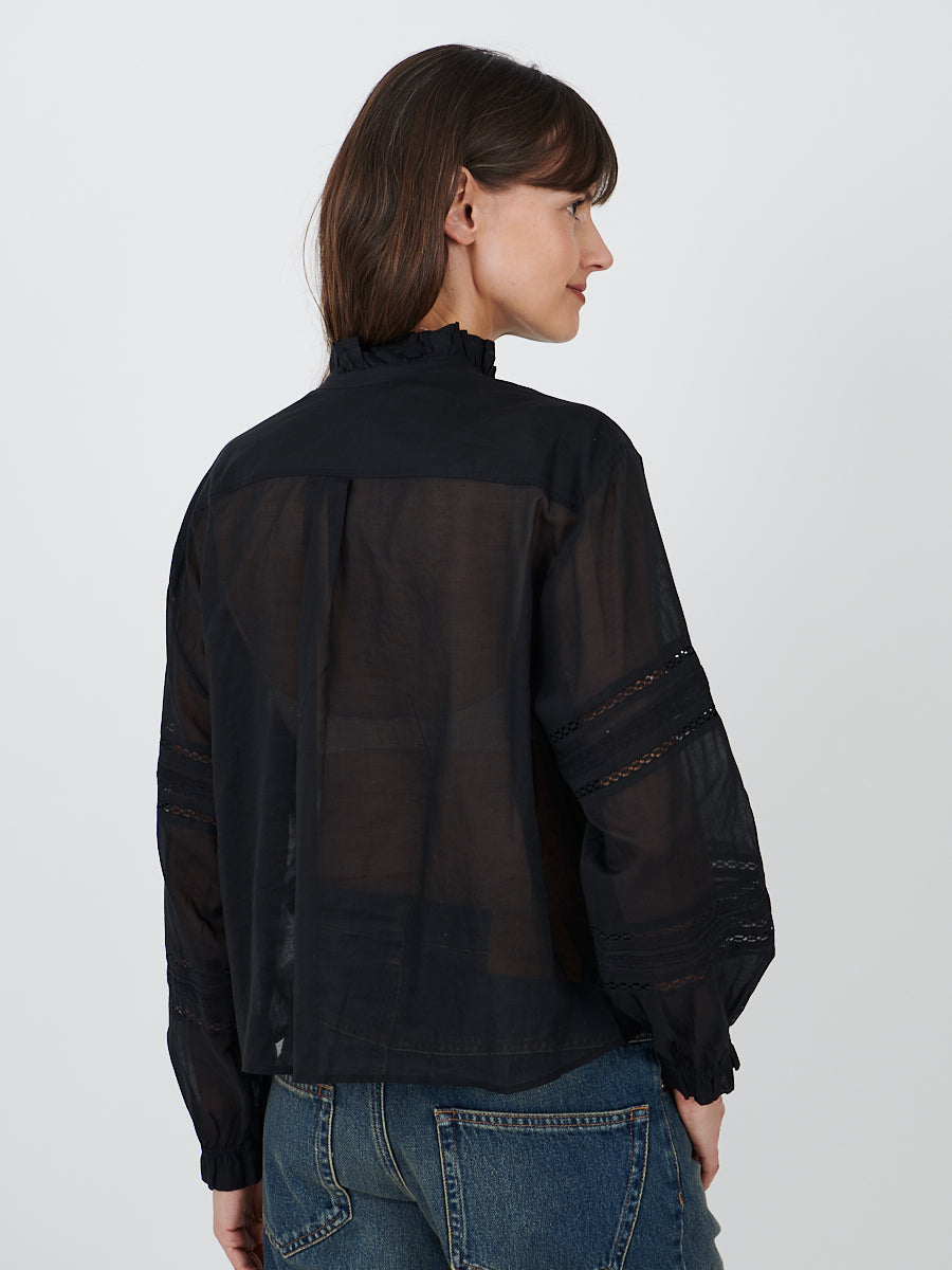 Valda Shirt in Black