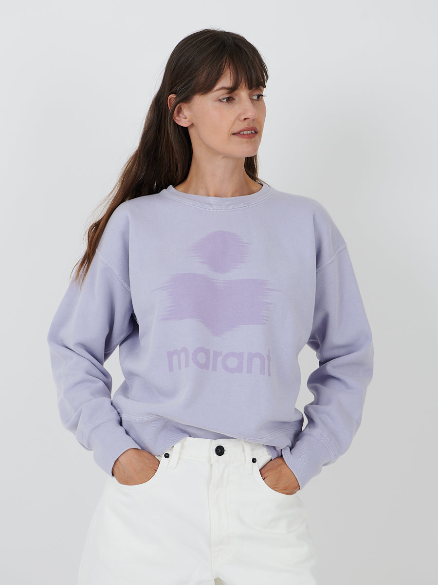 Isabel Marant Etoile | Mobyli Sweatshirt in Baby Lilac