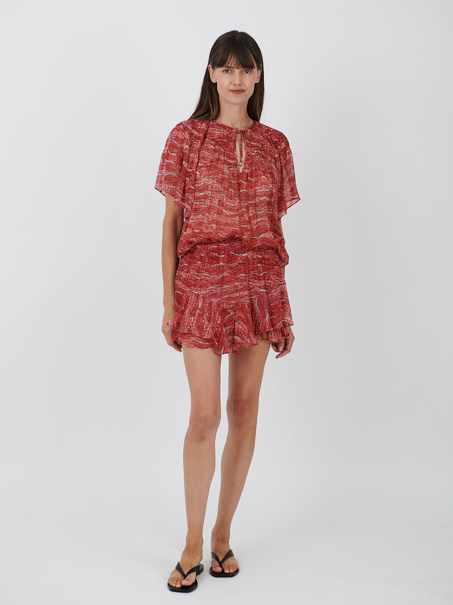 Isabel Marant | Neslya Top in Red