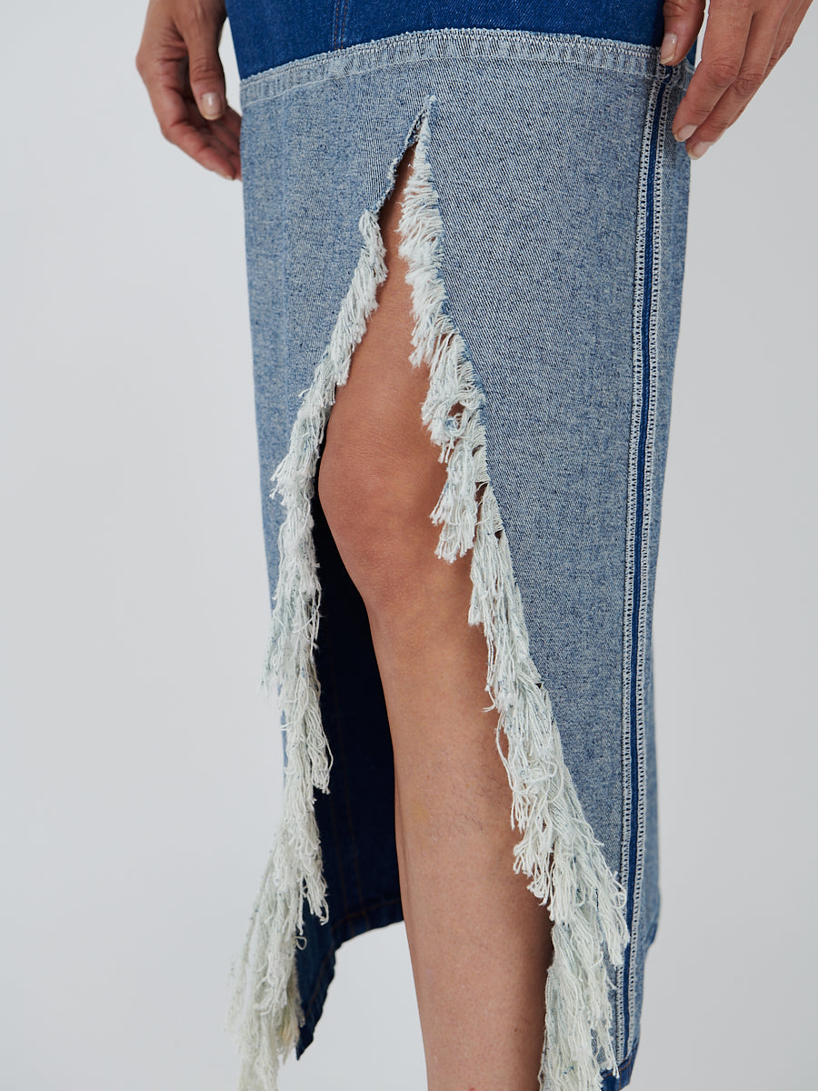 Marni | Denim Skirt in Ocean