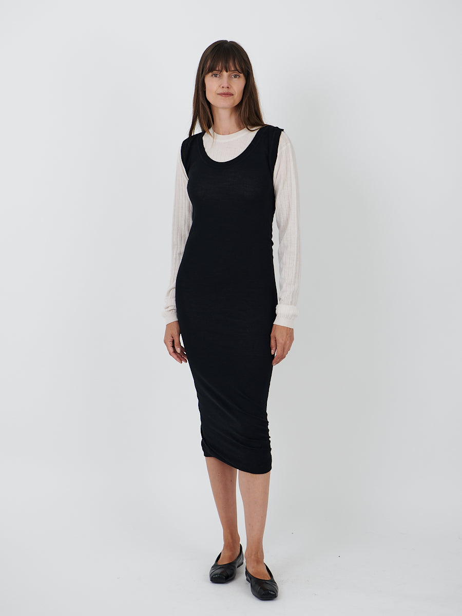 Marni | Layered Maxi Dress in Black