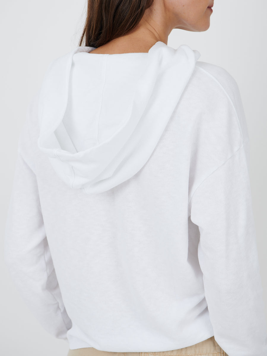 Pullover Hoody in White