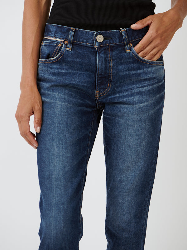 Moussy Vintage | MV Douglas Skinny Dark Blue