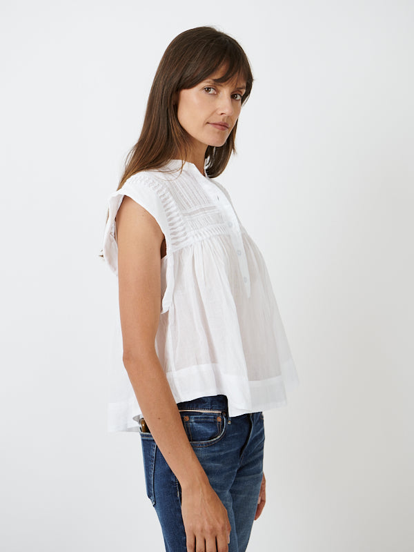 Isabel Marant Etoile | Leaza Top in White