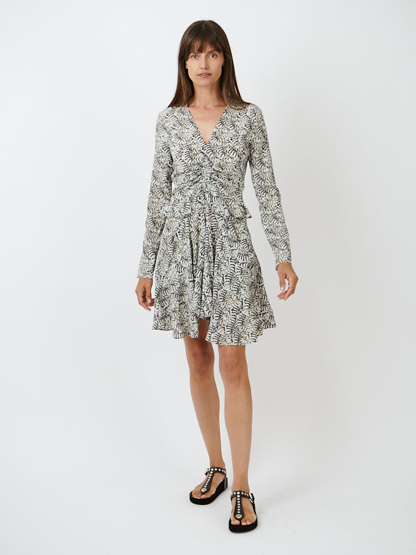 Isabel Marant Usmara Dress in Ecru