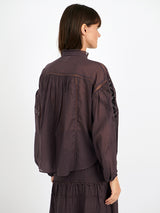 Isabel Marant Etoile | Gelma Top in Dark Plum