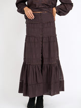 Isabel Marant Etoile | Gihane Skirt in Dark Plum