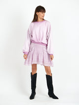 ISABEL MARANT ETOILE | Pulia Sweat Shirt in Lilac