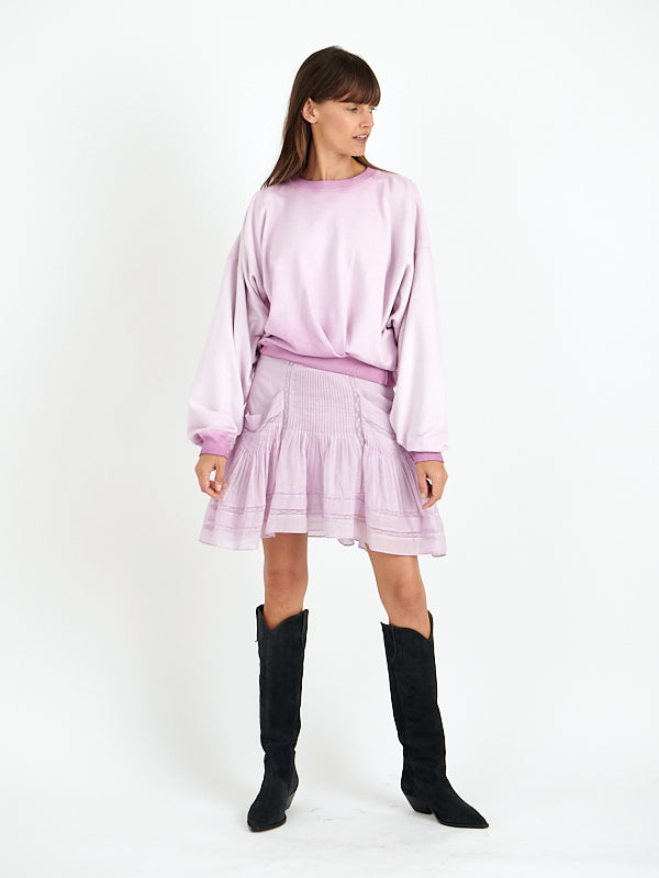 ISABEL MARANT ETOILE | Pulia Sweat Shirt in Lilac