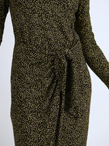 Isabel Marant Etoile | Lisy Dress in Dark Kahki/Lime