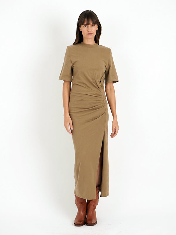 Isabel Marant | Lexia Dress in Light Khaki