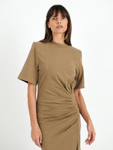 Isabel Marant | Lexia Dress in Light Khaki