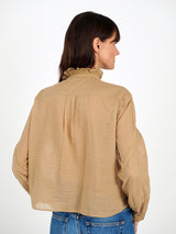 ISABEL MARANT Etoile | Gaia Top in Khaki