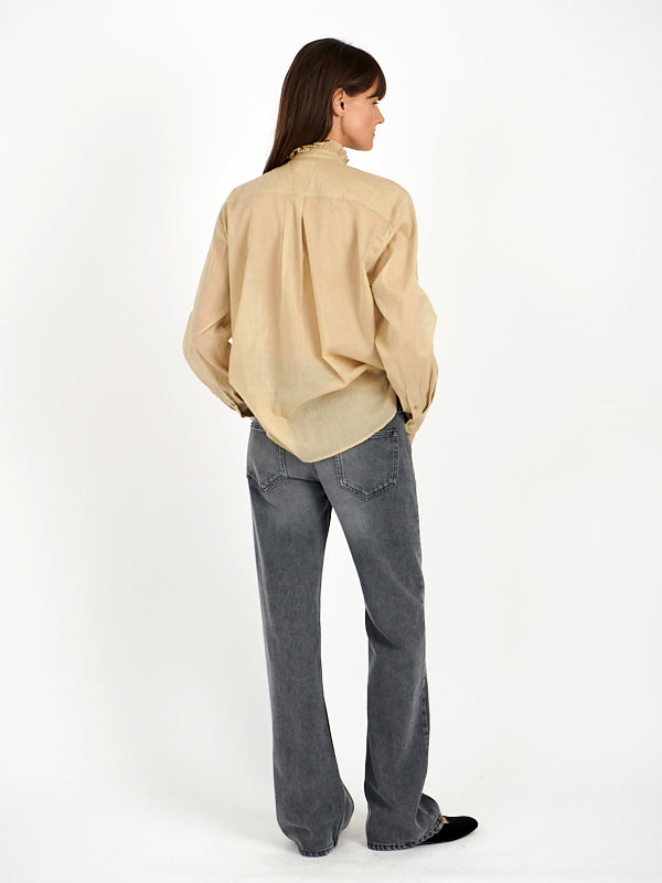 Marant Etoile | Gamble Top in Light Kahki