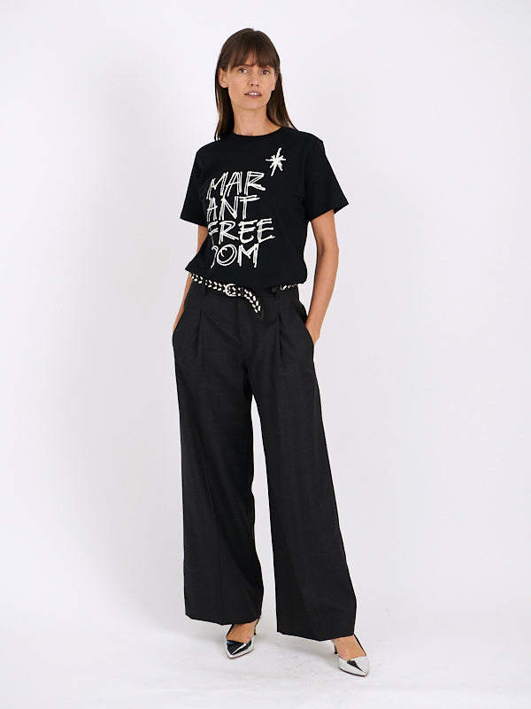 ISABEL MARANT ETOILE | Zoeline Tee Shirt in Black