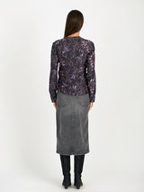 ISABEL MARANT | Majorie Top in Dark Plum