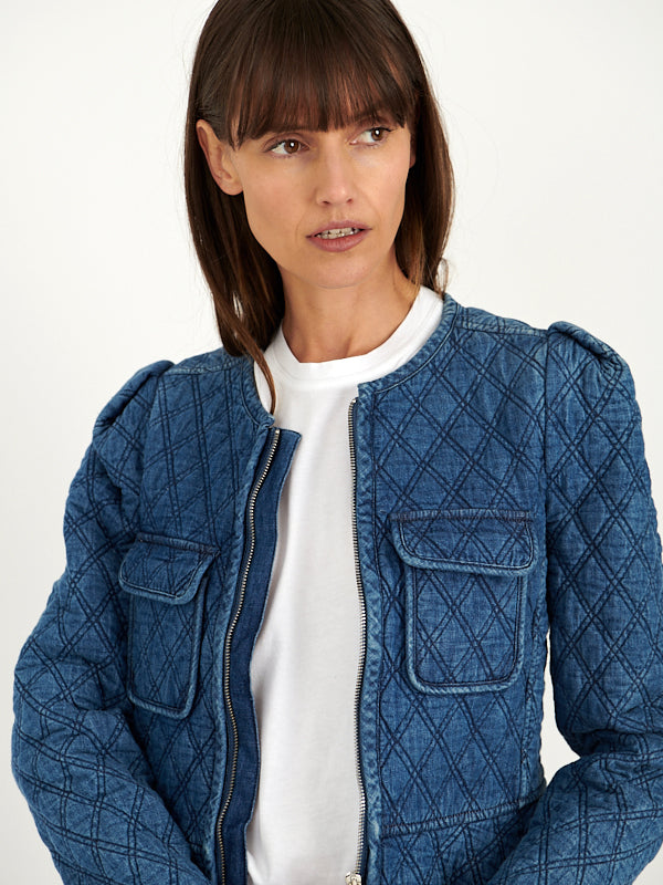 ISABEL MARANT | Deliona Jacket in Blue