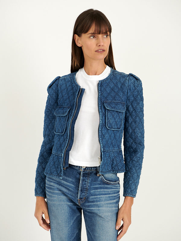 ISABEL MARANT | Deliona Jacket in Blue