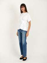 Victoria Beckham | Body Twist Tee in White