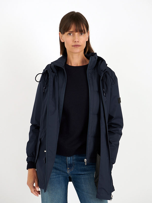 Yves Salomon | Technical Parka Jacket in Night