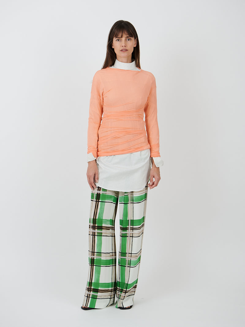 DRIES VAN NOTEN | Puvis Bis Long Pants in Green