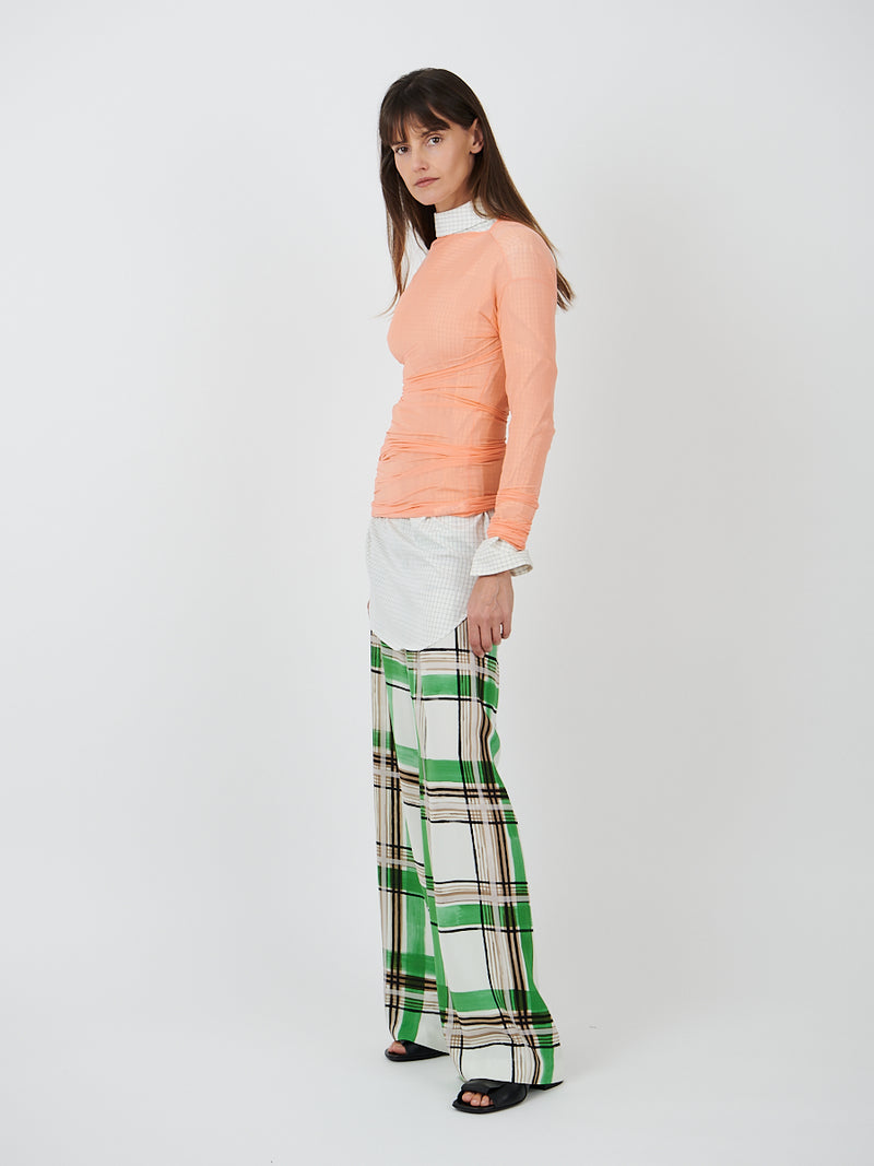 DRIES VAN NOTEN | Puvis Bis Long Pants in Green