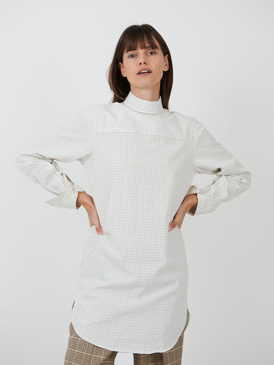 Dries Van Noten | Corso Turtleneck Shirt in Off White