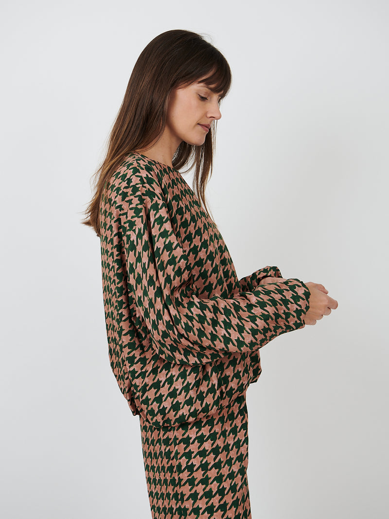 ISABEL MARANT | Capo Shirt in Green Print