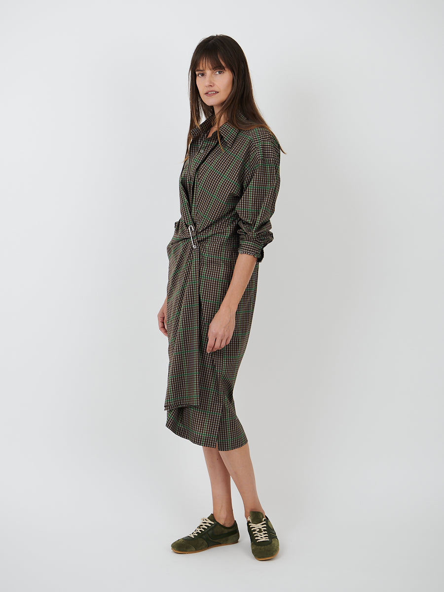 Dries Van Noten | Delicks Dress in Green