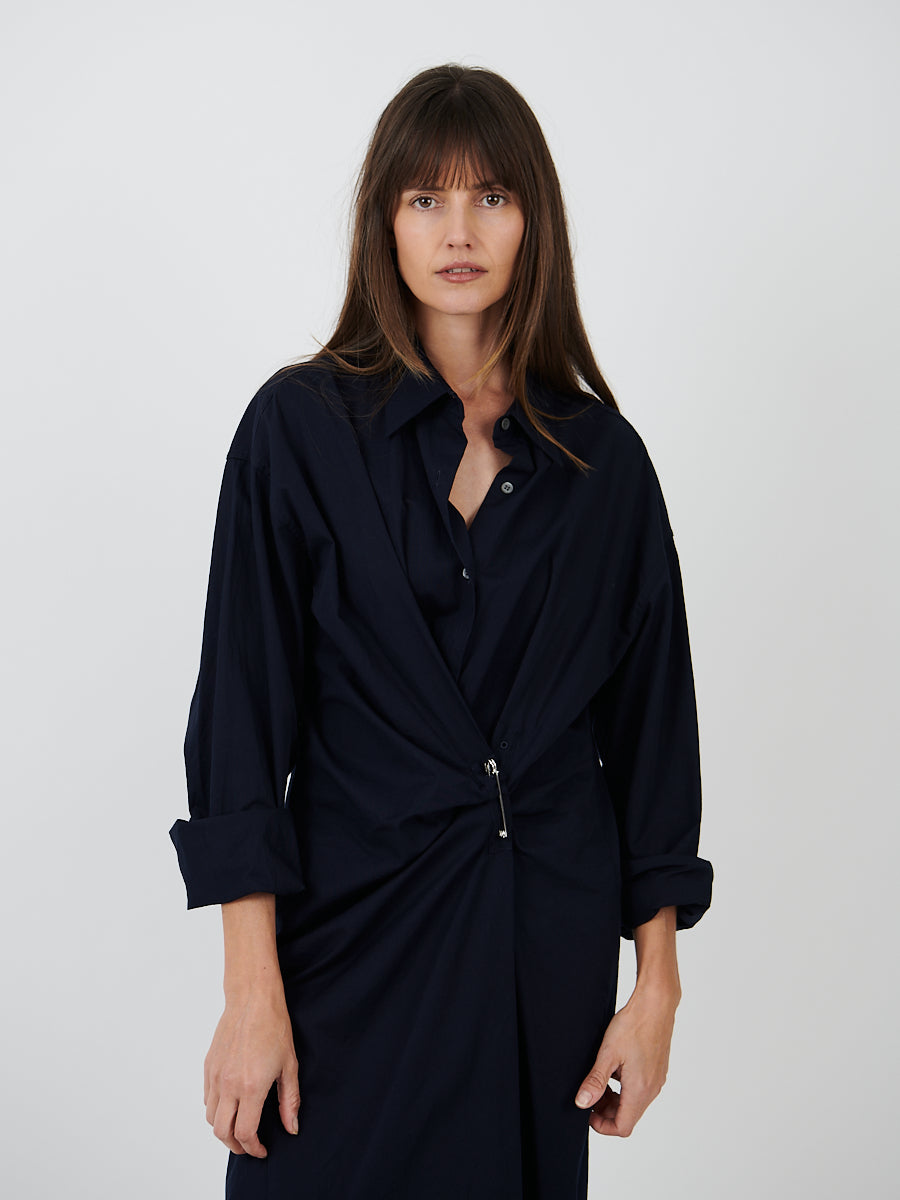 Dries Van Noten | Delicks Dress in Navy