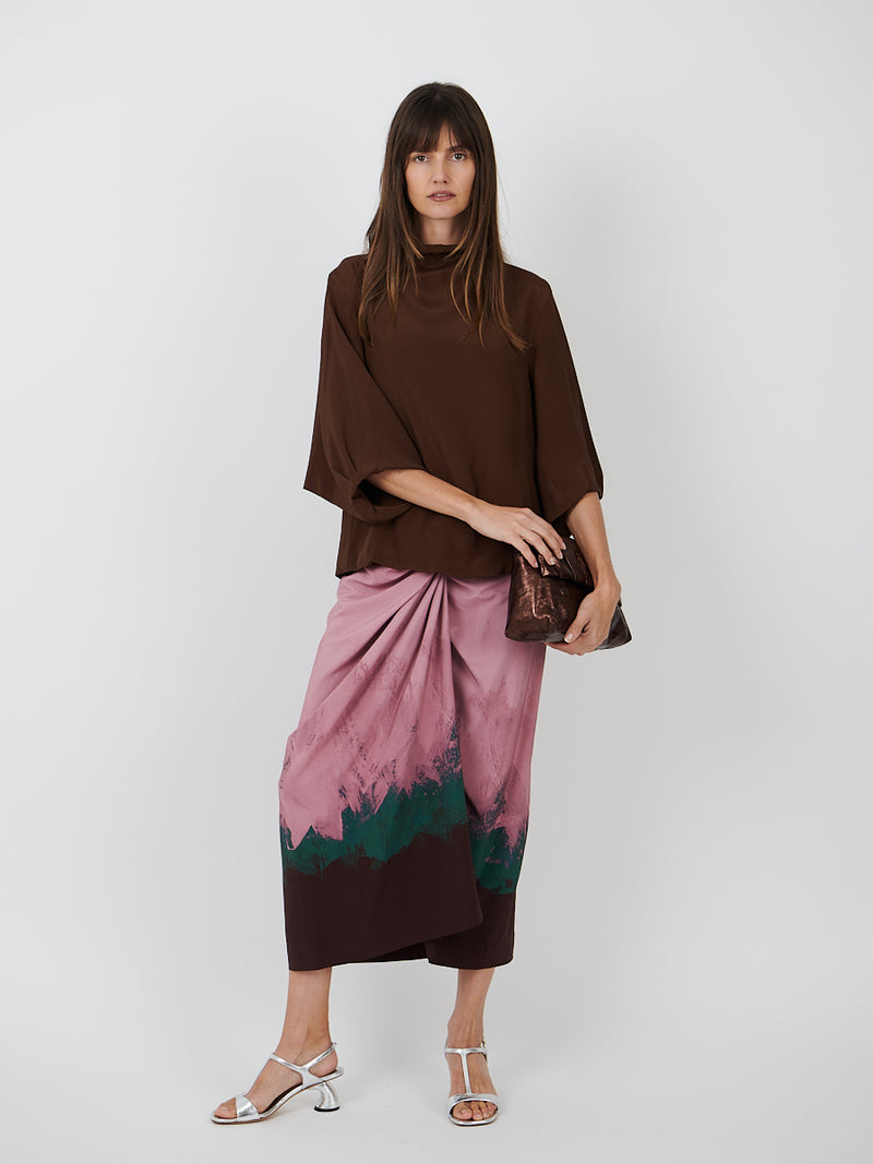 Dries Van Noten | Sidras Skirt in Pink