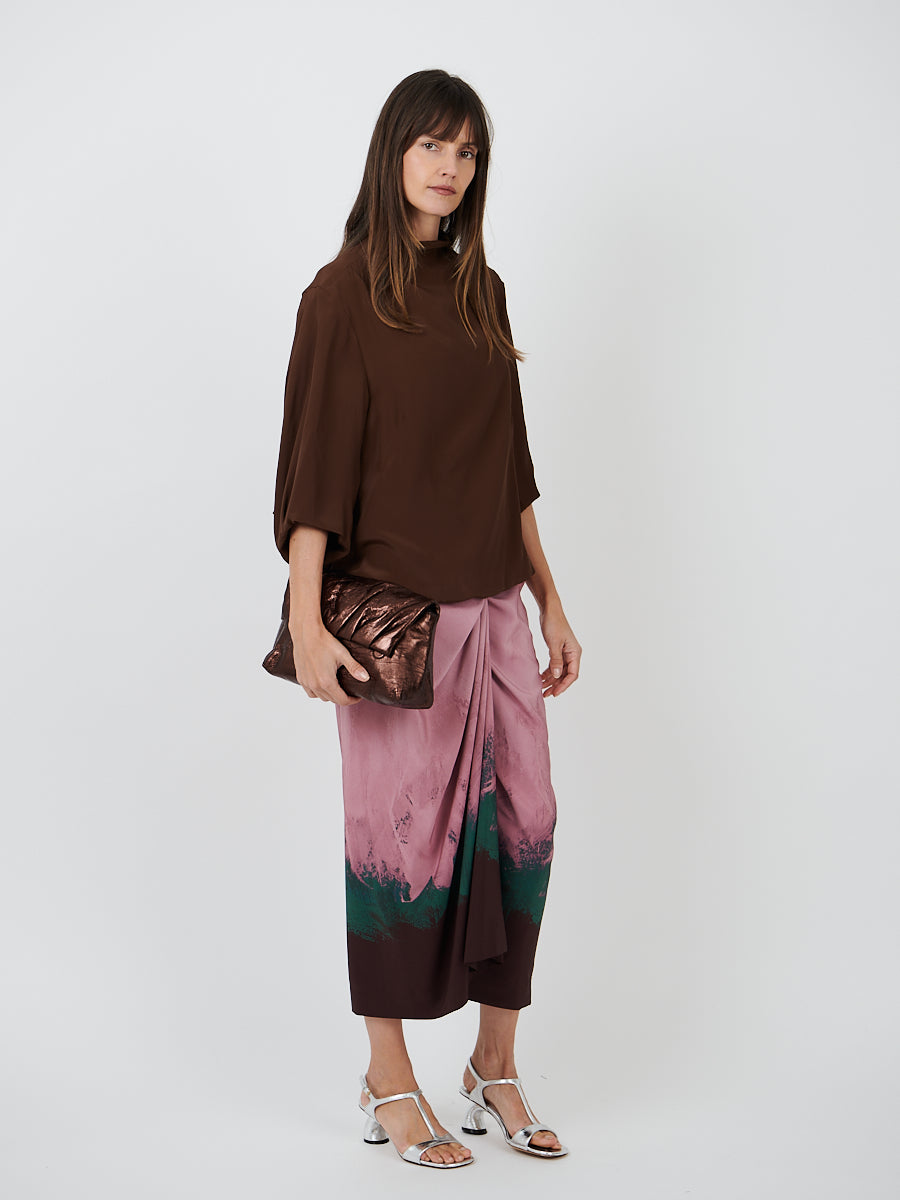 Dries Van Noten | Sidras Skirt in Pink