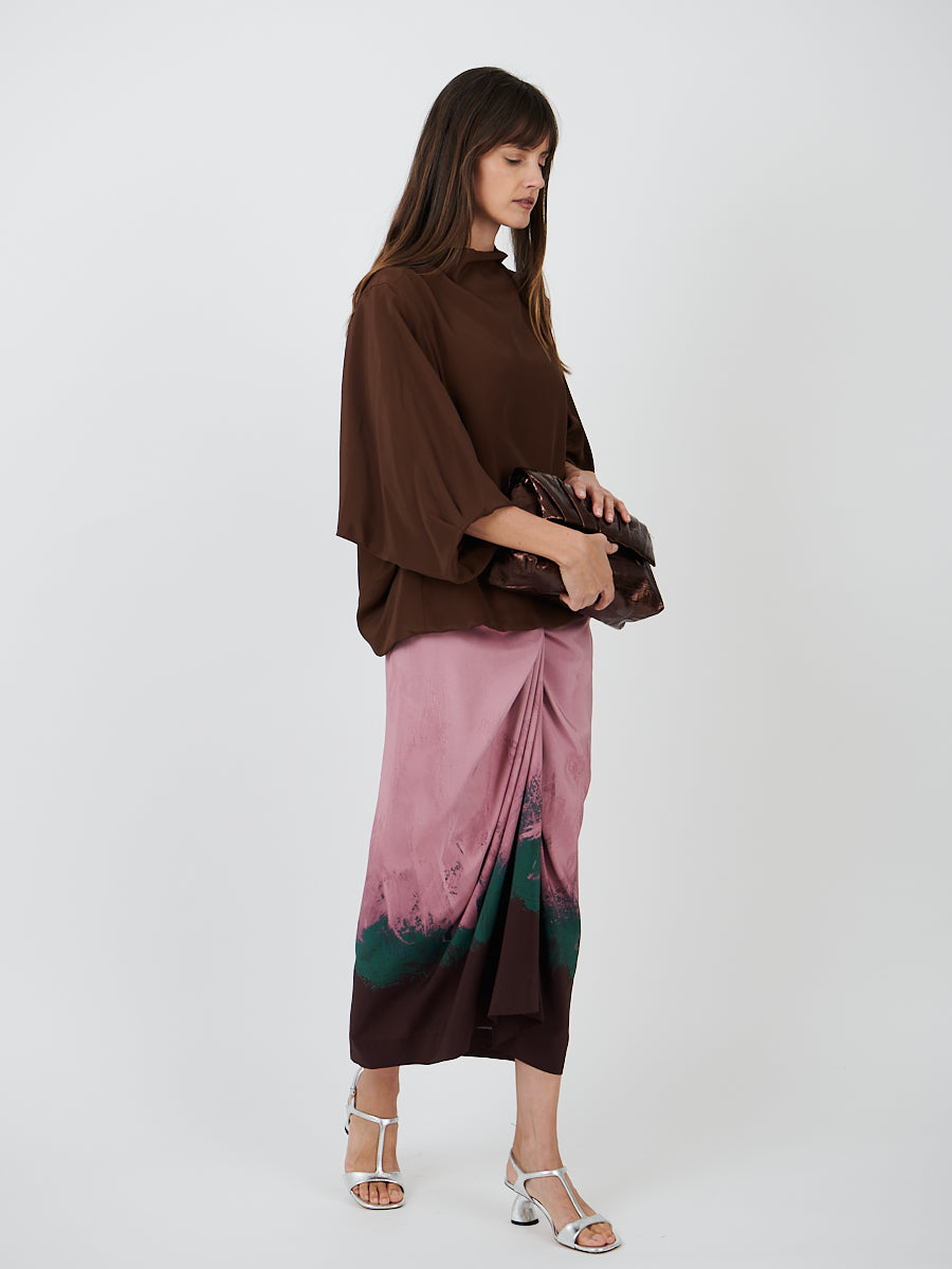 Dries Van Noten | Sidras Skirt in Pink