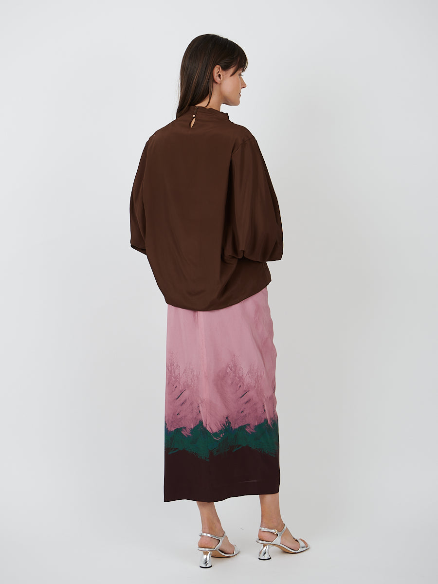 Dries Van Noten | Sidras Skirt in Pink