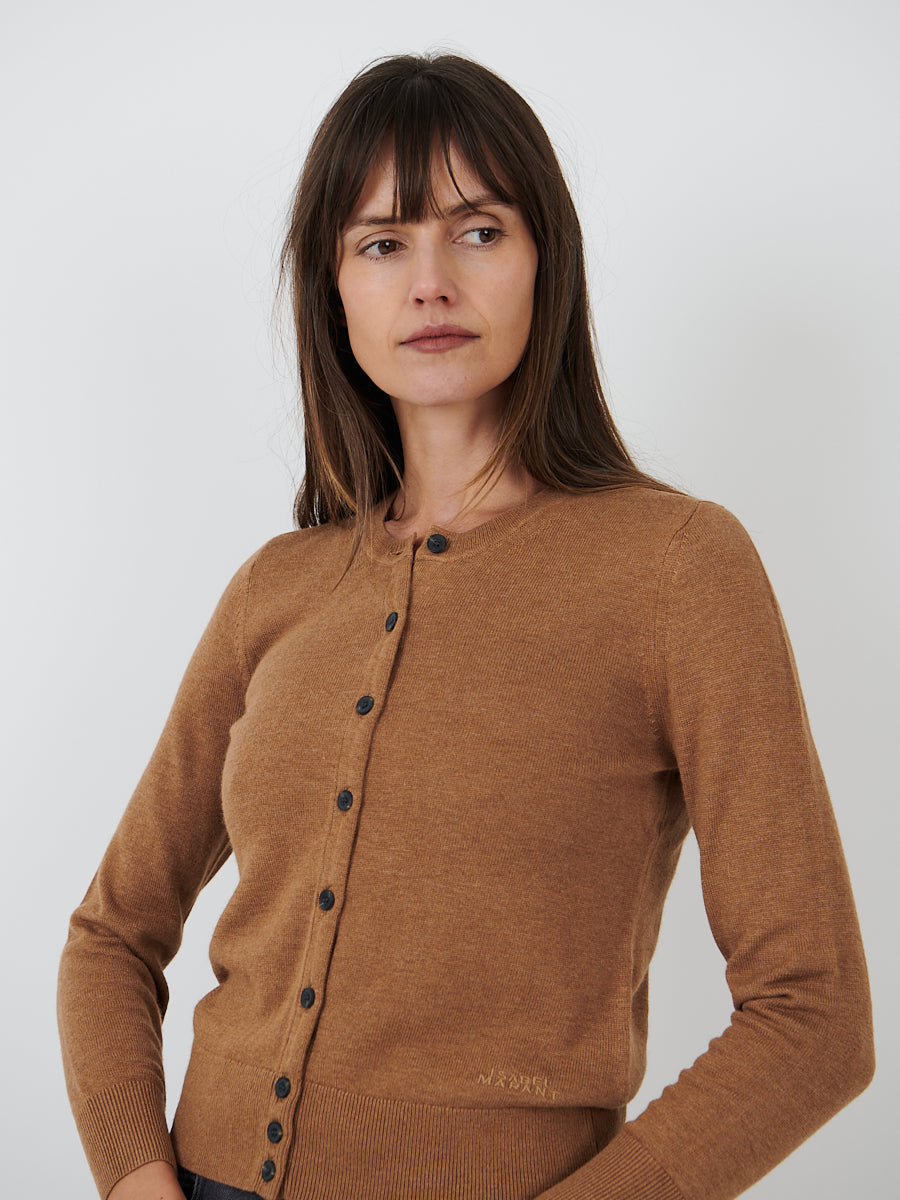 Isabel Marant | Kleo Cardigan in Camel