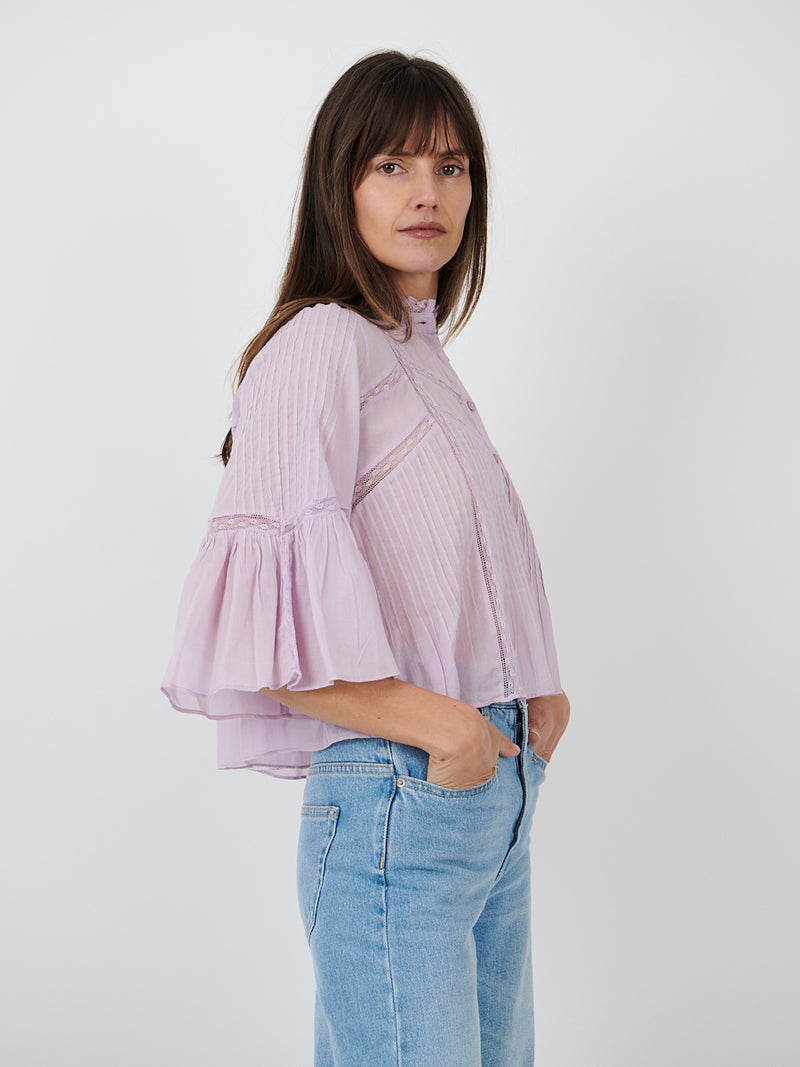 Isabel Marant Etoile | Gramy Top in Lilac