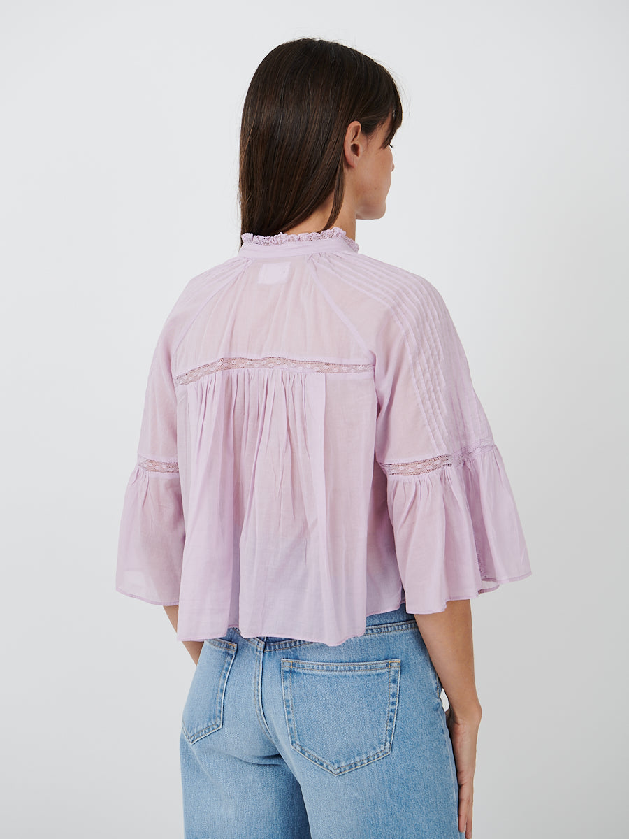 Isabel Marant Etoile | Gramy Top in Lilac