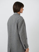 Isabel Marant Etoile | Lexana Coat in Black/Ecru