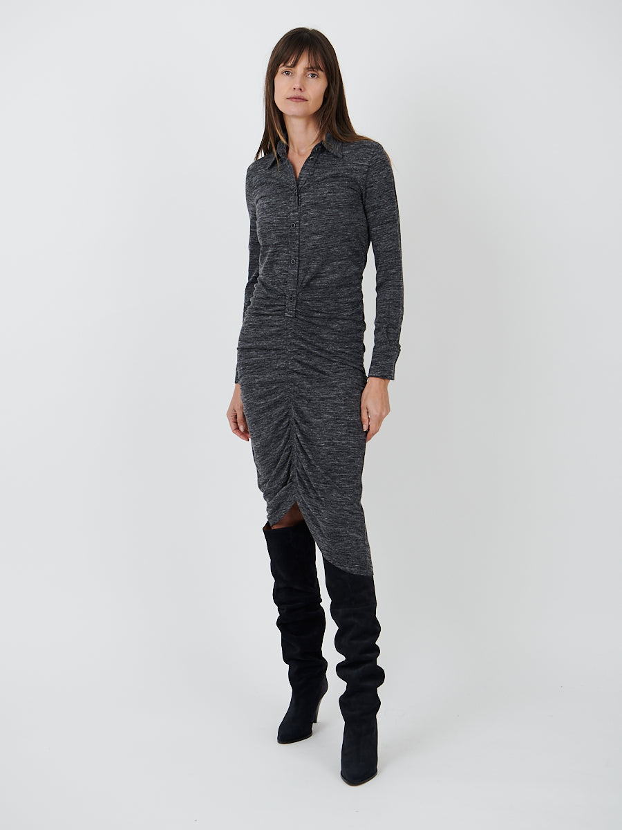 Isabel Marant | Ivalia Dress in Anthracite