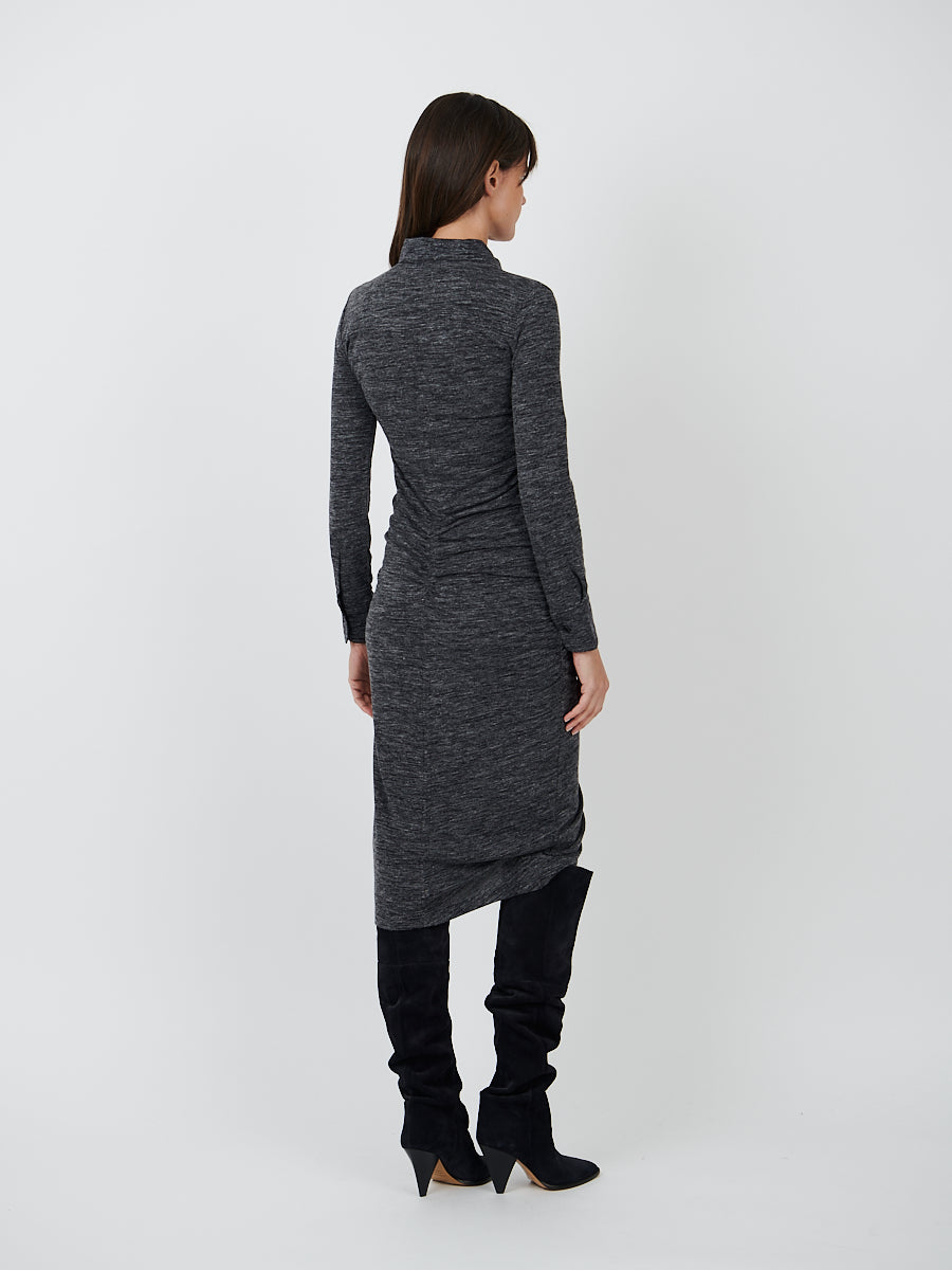 Isabel Marant | Ivalia Dress in Anthracite