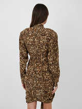 Isabel Marant | Cleora Dress in Leopard